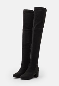 Anna Field Botas mosqueteras - black