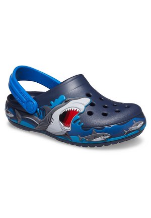 Crocs FLSHARKLIGHTS - Zuecos - navy