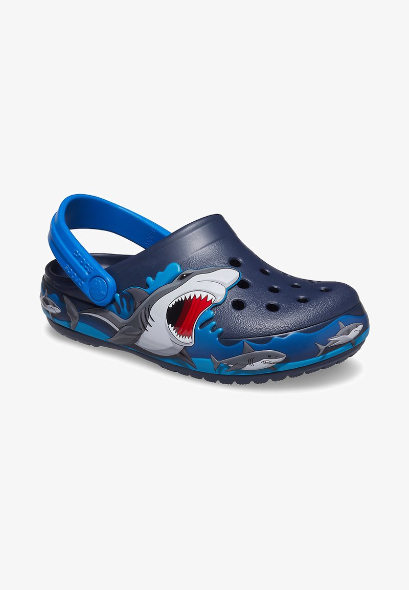 Crocs FLSHARKLIGHTS - Clogs - navy