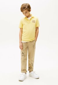 Tommy Hilfiger LOGO EMBROIDERY - Poloshirt - citronella