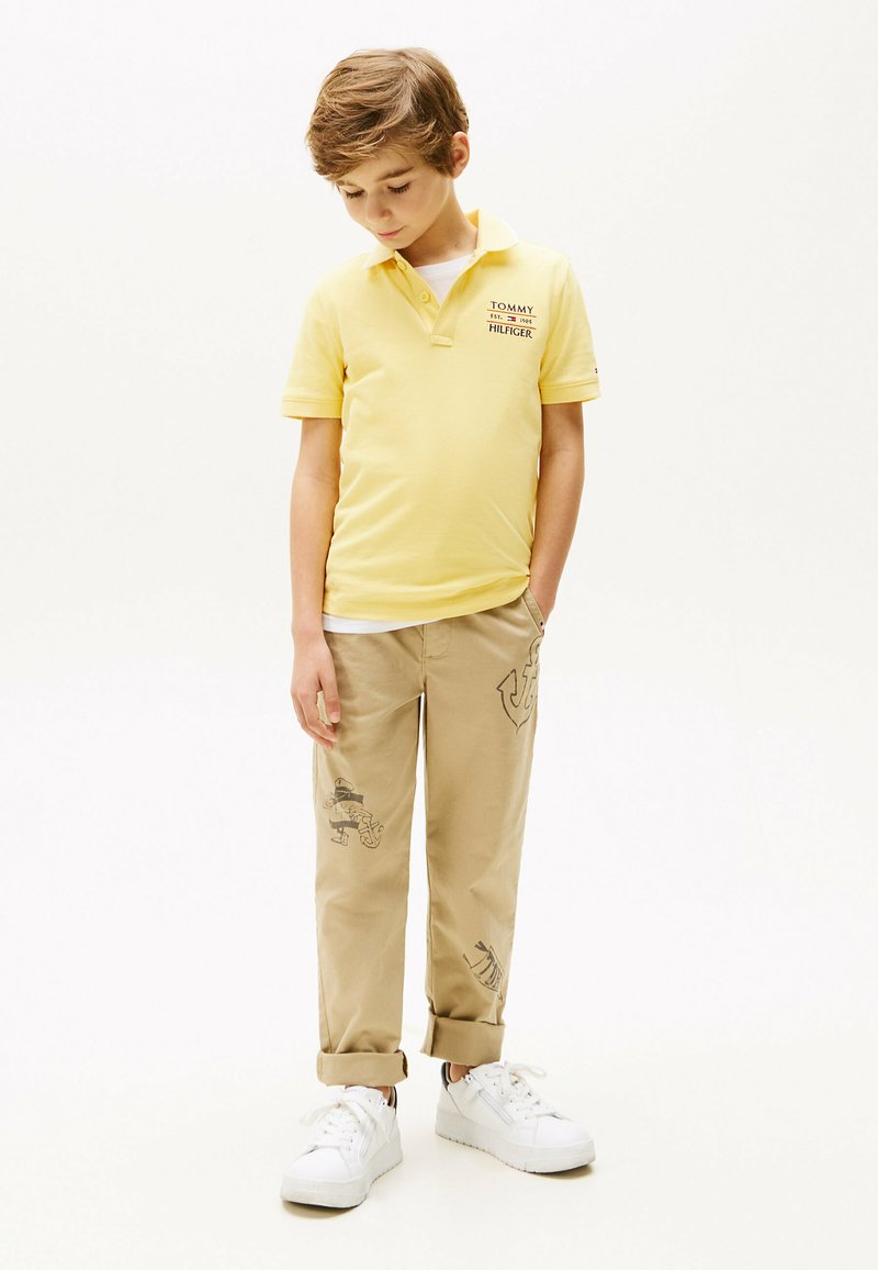 Tommy Hilfiger LOGO EMBROIDERY - Poloshirt - citronella
