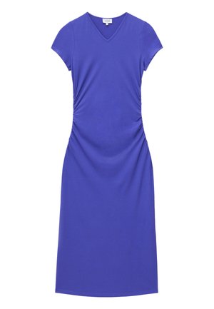 & OTHER STORIES, & OTHER STORIES PIQUÉ JERSEY MIDI DRESS - Jerseyjurk - lilac