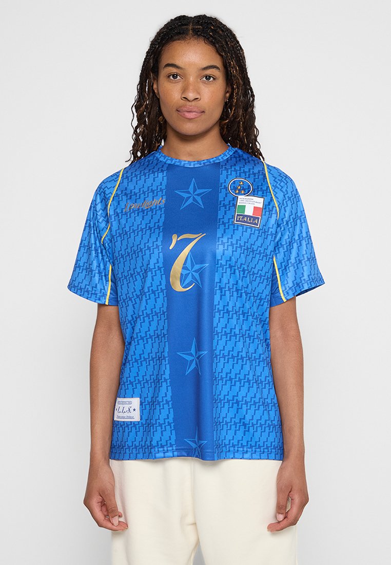 LOW LIGHTS STUDIOS® T-shirt print blauw LOW LIGHTS STUDIOS® T-shirt print blauw