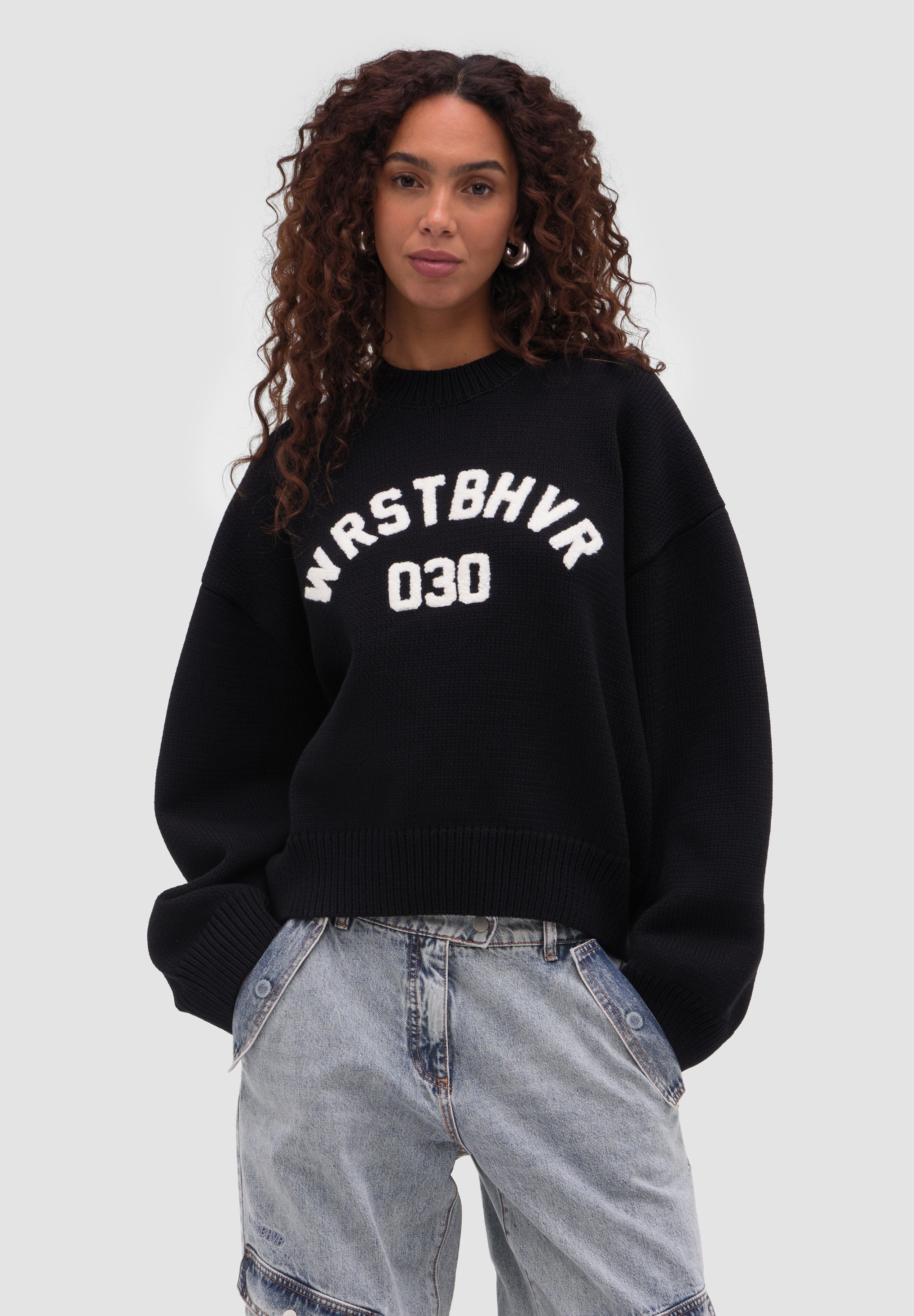 WRSTBHVR Luna V3 Jersey de Punto - Black/Oyster