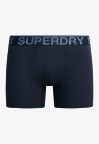 Superdry & Co 3ER PACK - LOGOBUND  - Calzoncillos - nvy port stripe gry mrl feeder