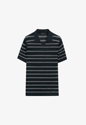 Massimo Dutti, Polotričko - mottled dark blue