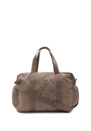 EMBOSSED LILY - Baby changing bag - milky coffee