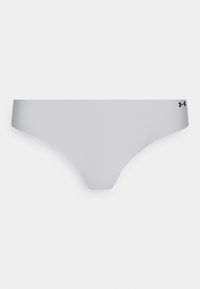 Under Armour THONG PURE NO SHOW SOLID 3 PACK - Stringid - astro pink/halo grey/black