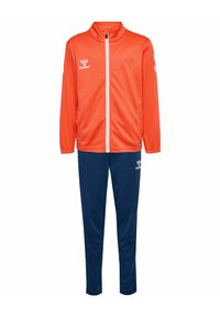 Non sélectionné, orange/blau