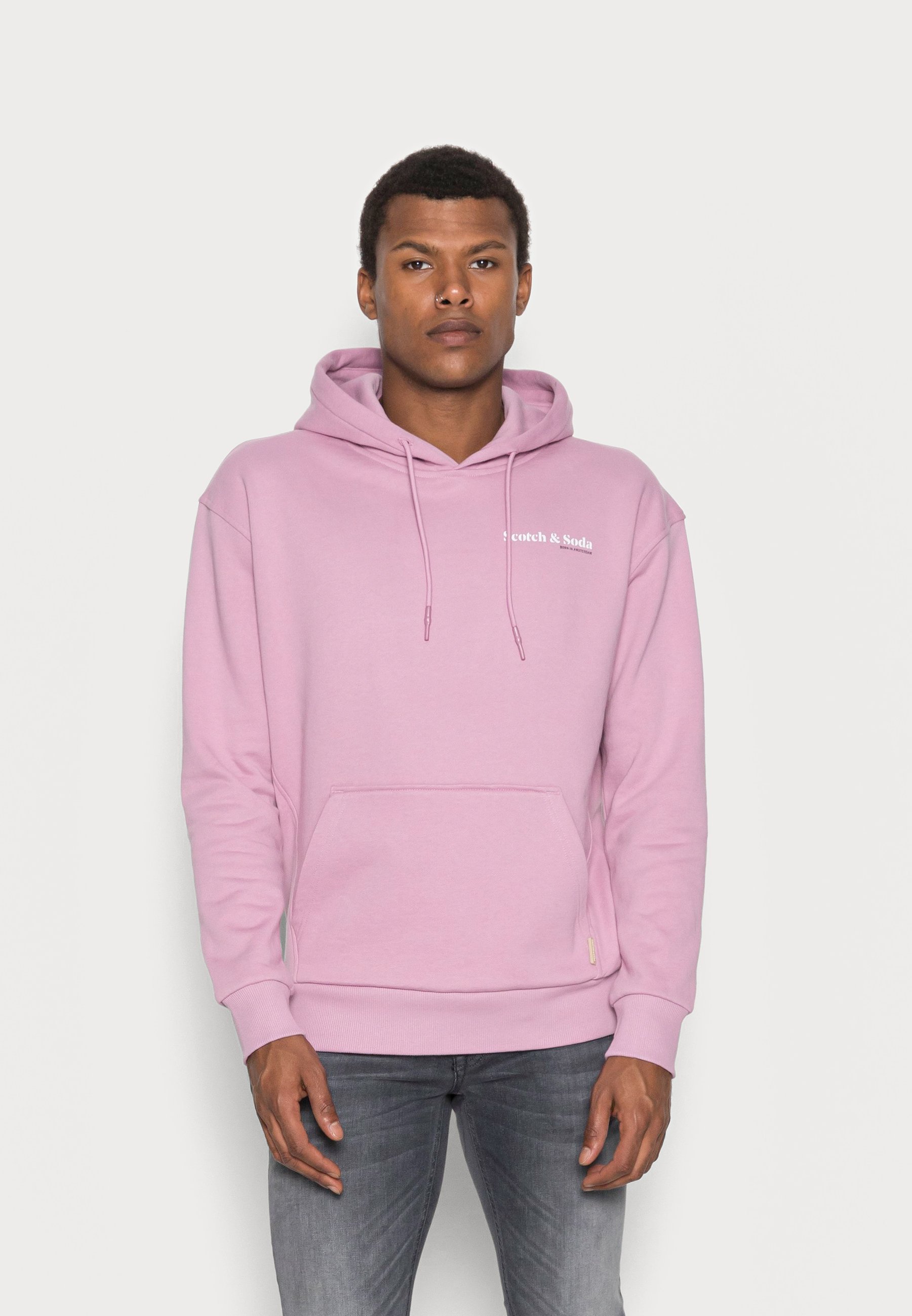 mauve pink hoodie