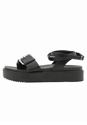 Tamaris Sandali con plateau - denim/blu