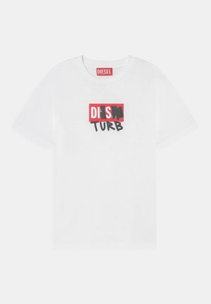 Diesel UNISEX - Triko s potiskem - bianco