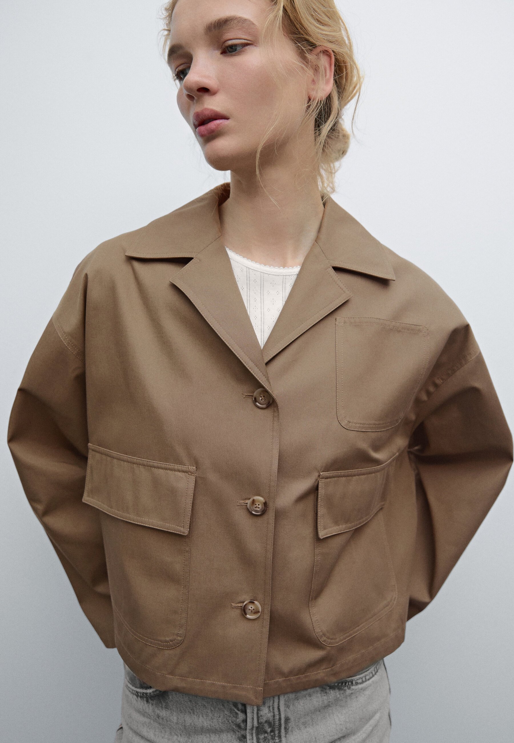 Light jacket - khaki - Product Details