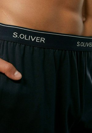 s.Oliver SET - Nachtwäsche Set - blau  meliert navy
