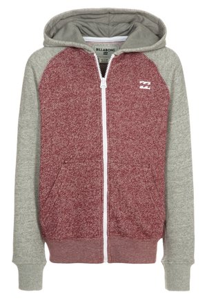 BALANCE - Felpa con zip - wine heather