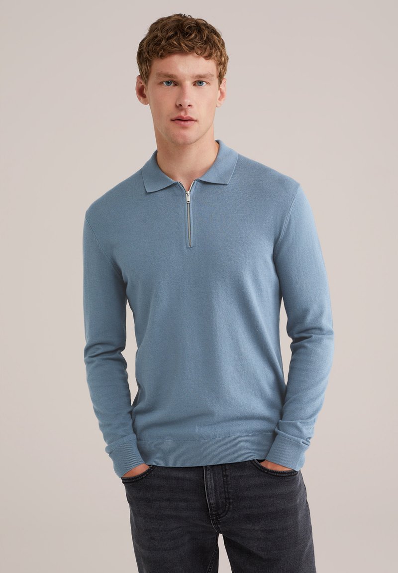 WE Fashion THE EVERYDAY - Camiseta de manga larga - greyish blue