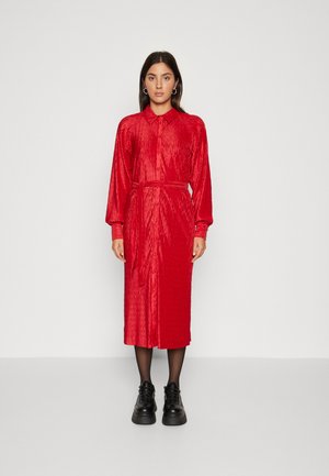 YAS YASOMIRA LS MIDI DRESS - Blusenkleid - samba