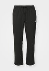 ESSENTIALS SMALL LOGO FEEL COZY OPEN HEM PANT INCLUSIVE - Calças de fato de treino - black