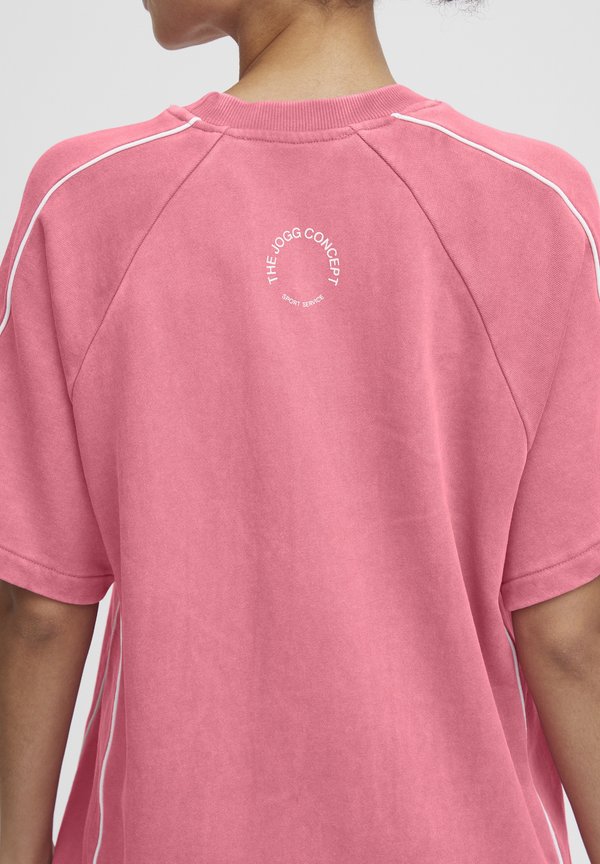 JCSALLI - Jersey dress - beetroot purple mix2