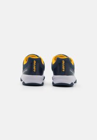 Lotto SUPERRAPIDA 600 II - Padel cipő - all white/nectar yellow/ocean blue