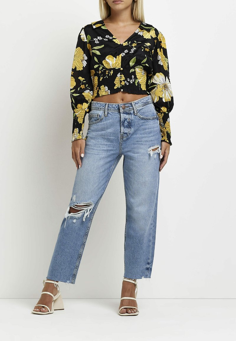 River Island Petite Blouse zwart