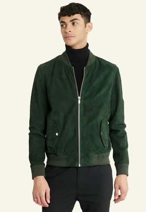 M888  - Veste en cuir - green