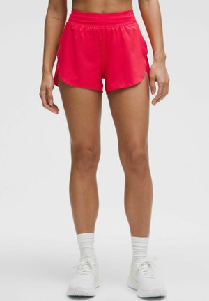 lululemon FAST AND FREE HIGH-RISE SPLIT 8CM - Korte sportsbukser - red glow