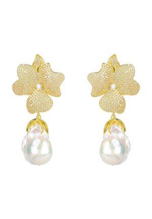 Earrings - gold-coloured
