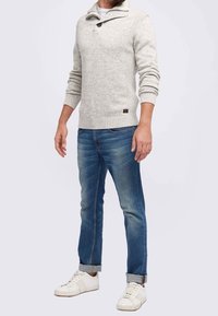 Petrol Industries Strickpullover - grey