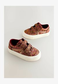 Valitud, burgundy red glitter