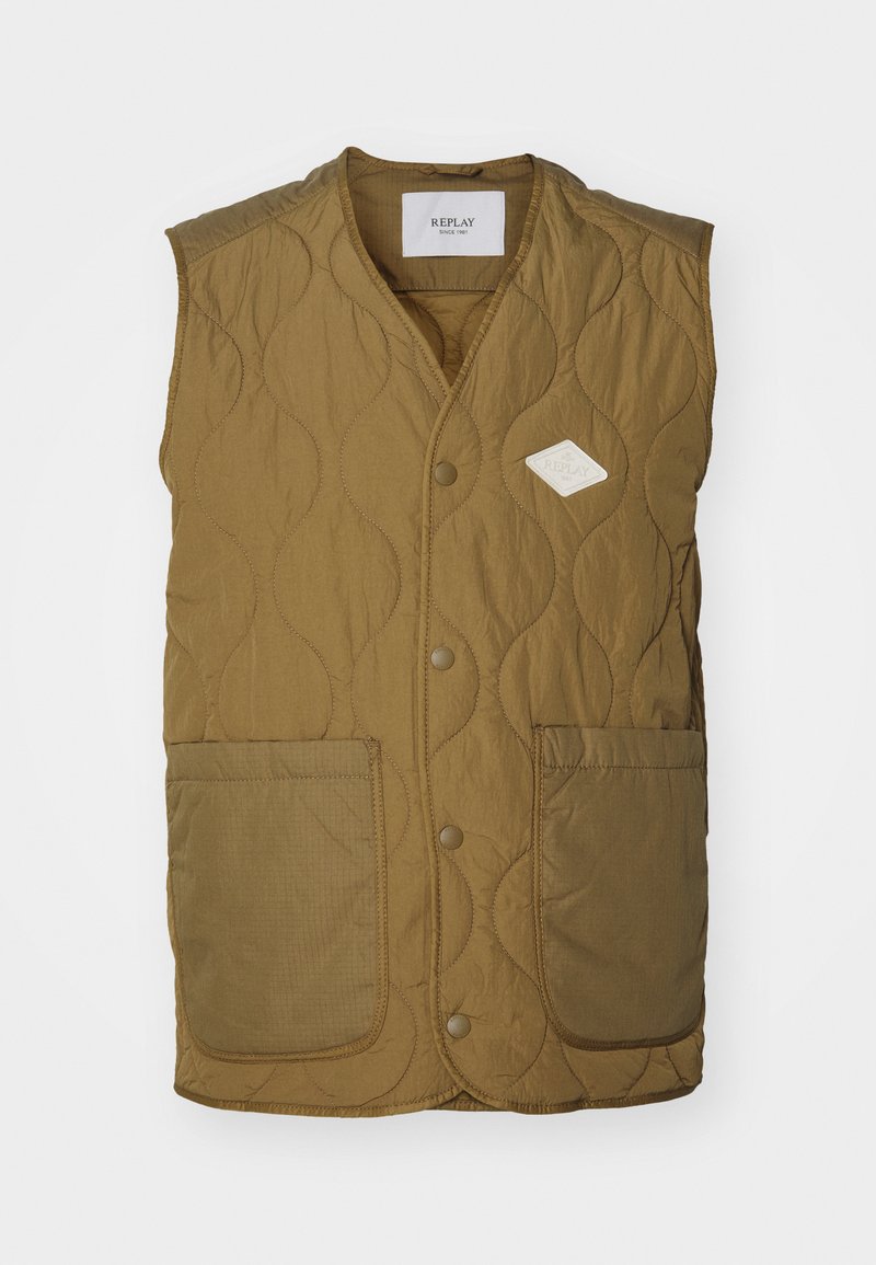 Replay Bodywarmer zandkleur Replay Bodywarmer zandkleur