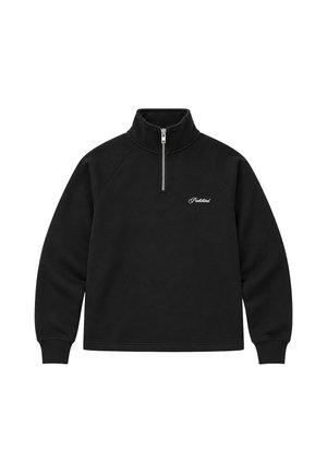 PROHIBITED, OFF-PISTE QUARTER-ZIP UNISEX - Sweatshirt - black