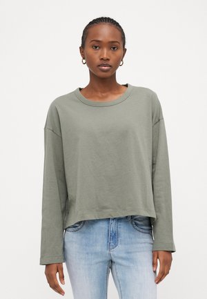 GAP Petite TEE - Top dugih rukava - mesculen green