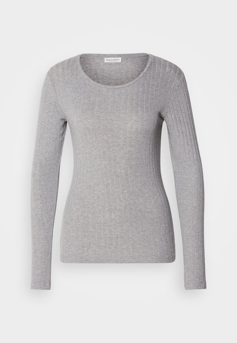 Marc O’Polo Longsleeve lichtgrijs gemêleerd Marc O’Polo Longsleeve lichtgrijs gemêleerd
