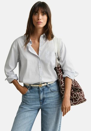 STRIPED LUXURY OXFORD - Chemisier - light blue
