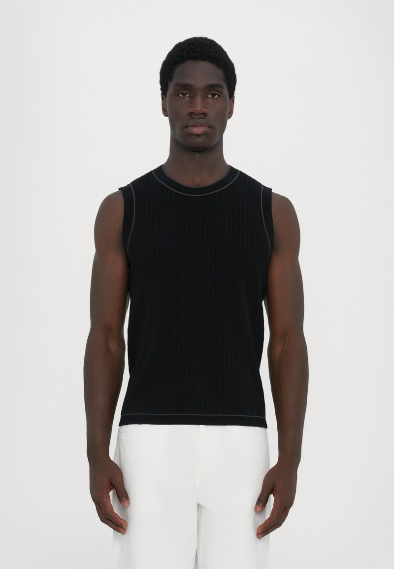 rag & bone - SANFORD  - Top - black, Enlarge
