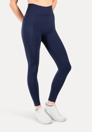 KADRIA SEAMLESS - Leggings - Byxor - marineblau