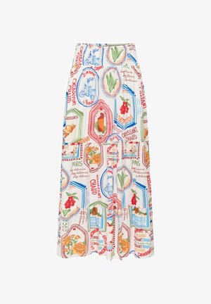 JDY, ROCK JDYSEZEN ROCK LANGER ROCK - Jupe longue - cloud dancer