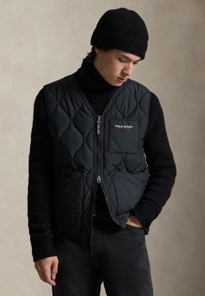 POLO SPORT QUILTED VEST - Vest - polo black