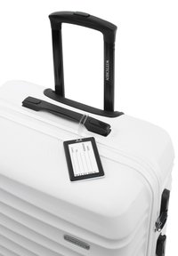 WITTCHEN LARGE SUITCASE WITH LUGGAGE TAG FROM ABS - Trolley - white