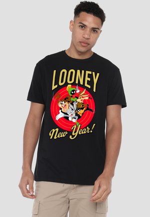 Cotton Soul, LOONEY TUNES LOONEY NEW YEAR - T-Shirt print - black