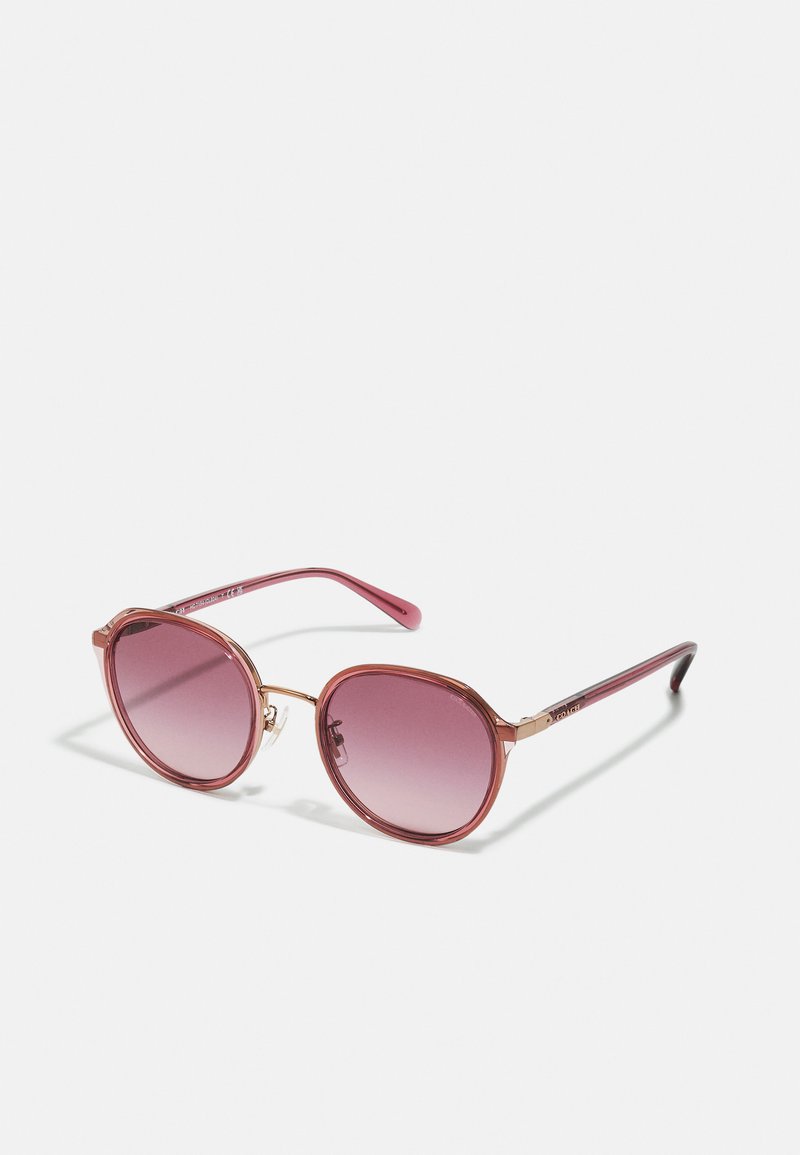 COACH Ochelari de soare - transparent/berry