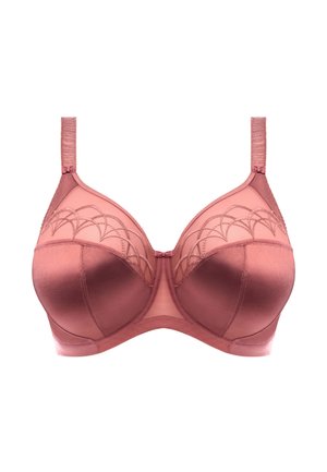 CATE - Kaarituelliset rintaliivit - rosewood