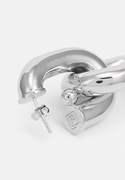 Rabanne XL LINK DOUBLE HOOP EARRING - Naušnice - silver-coloured