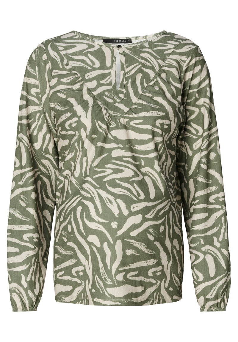 Supermom Blouse groen