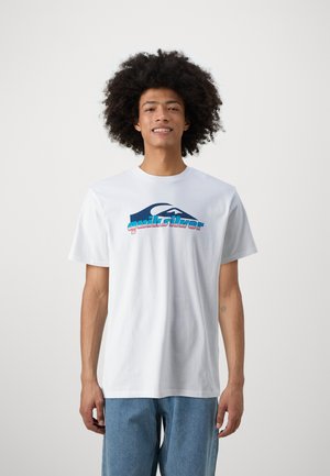 Quiksilver PATRIOT UNISEX - T-shirt con stampa - white