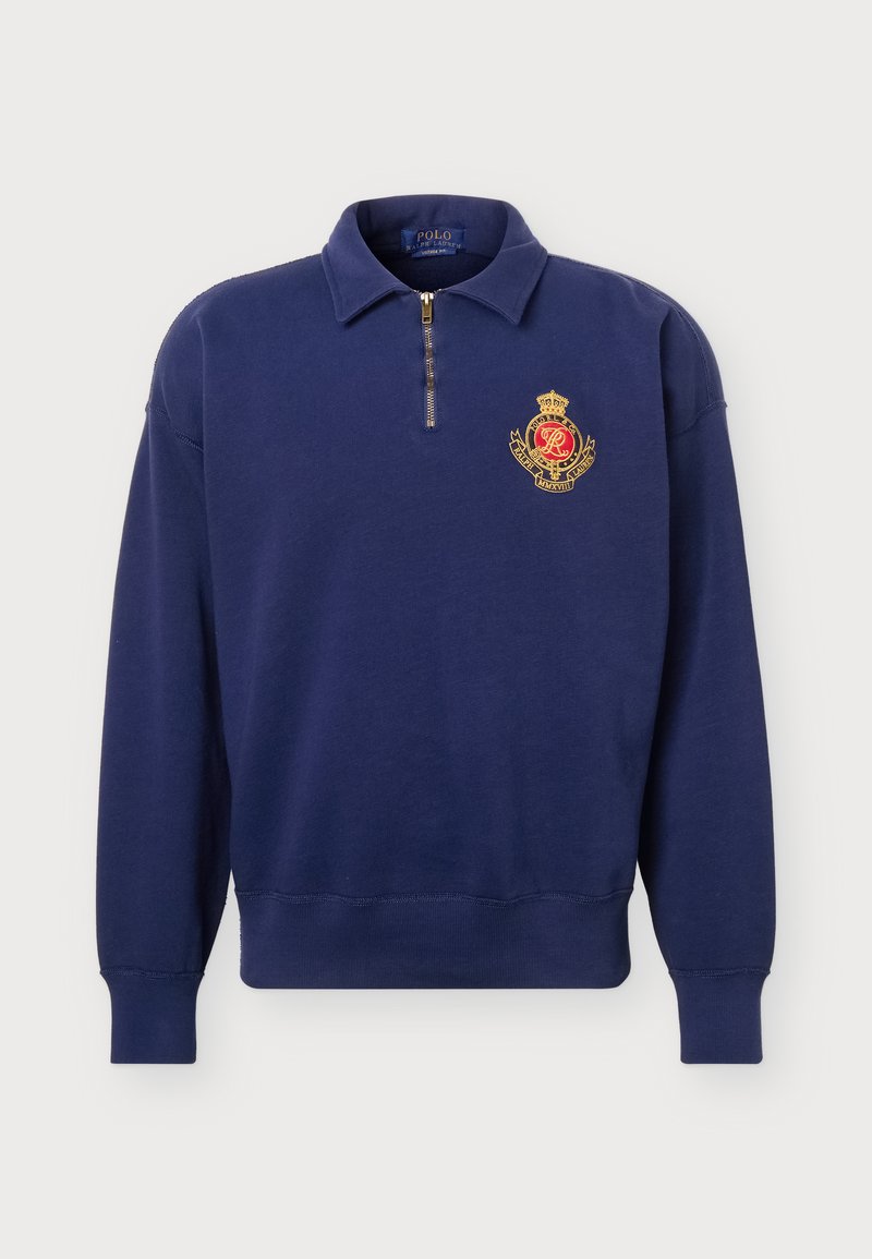Polo Ralph Lauren HALF ZIP - Sweater - newport navy/donkerblauw ...