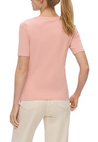 s.Oliver MIT LOGOPRINT - T-shirt basic - rosa