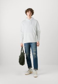 Hollister Co. RELAXED ICON  - Sweatshirt - bright white