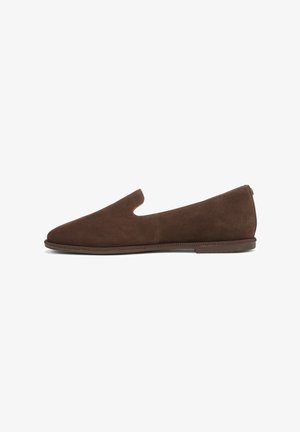 VIONIC, LOAFERS WILLA - Slip-ons - chocolate suede
